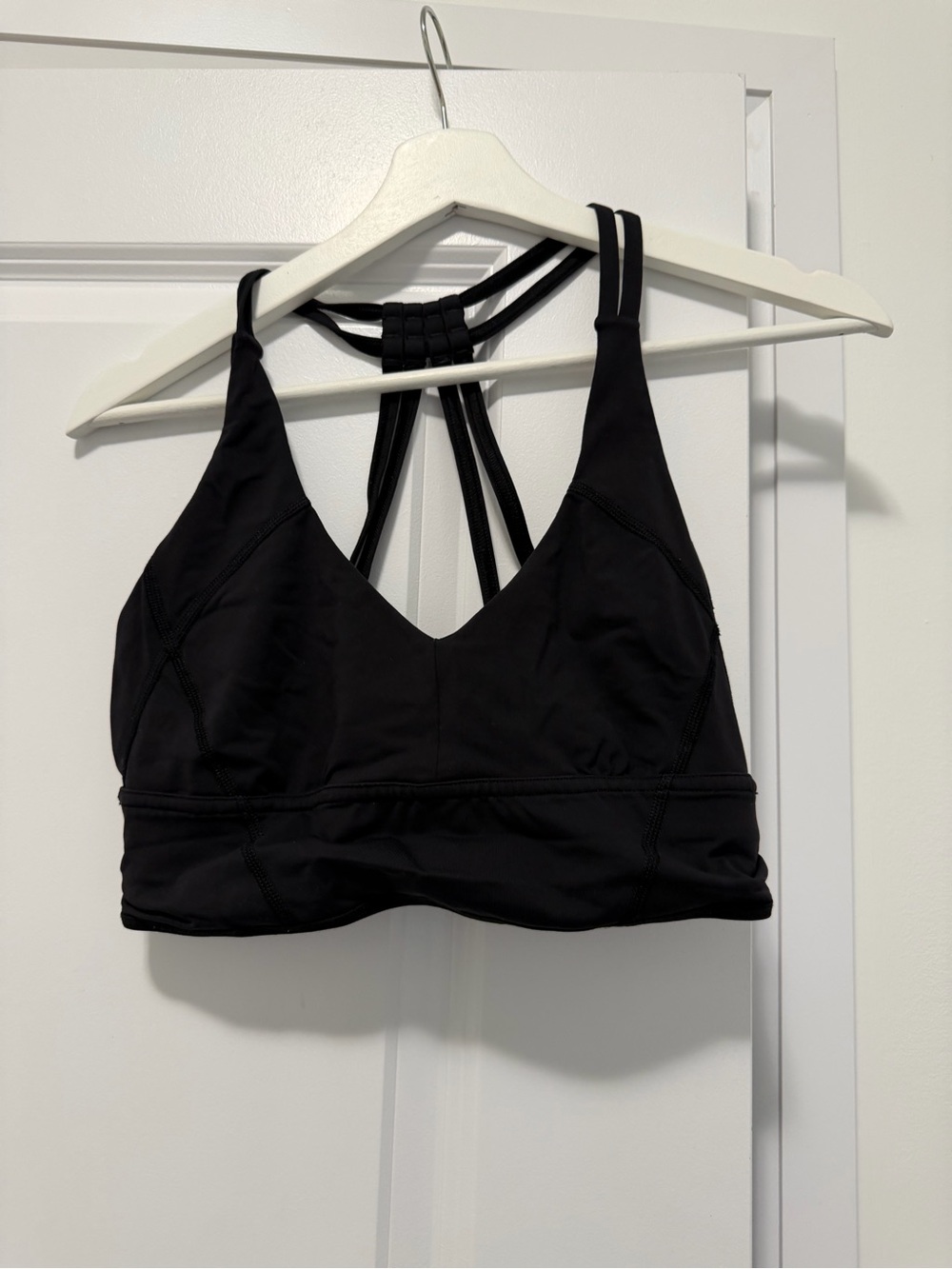 lululemon athletica Black Strappy Sports Bra